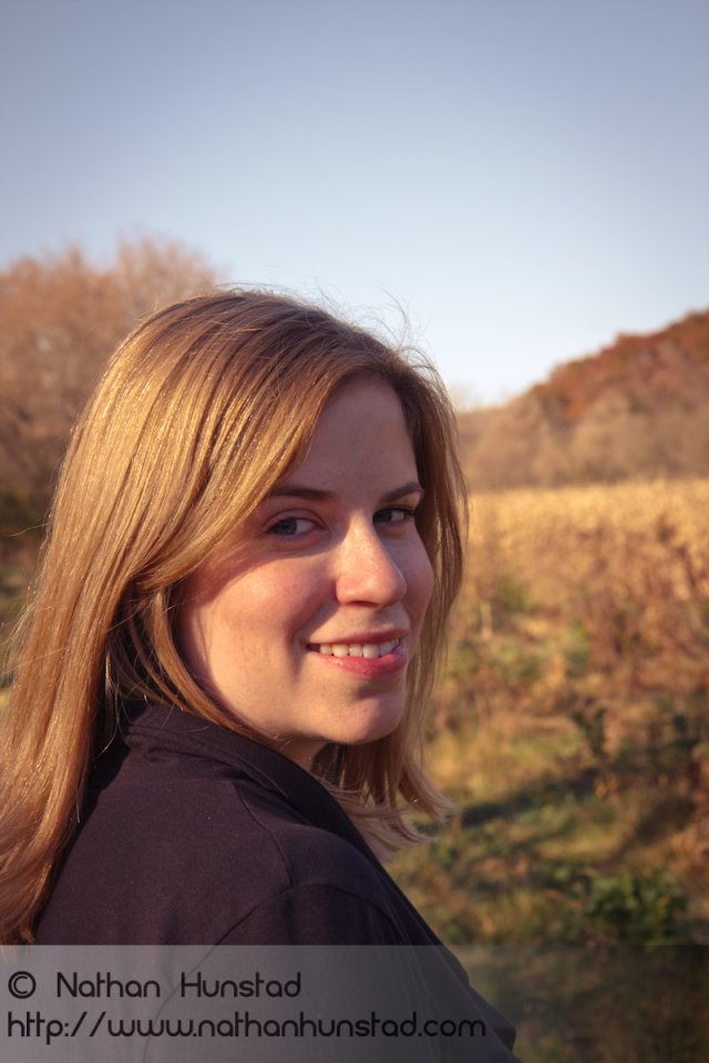 More Julia Miller among the corn